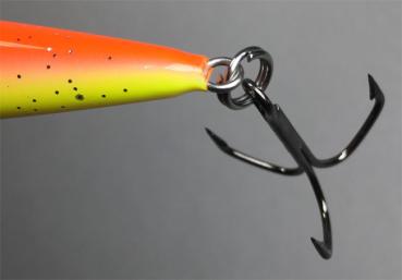 Matala Wobbler, Länge: 18 cm, Farbe: Black Head Orange 042, schwimmend, von Suomen Uistin The Finnish Lure Company (Jarmo Rapala)